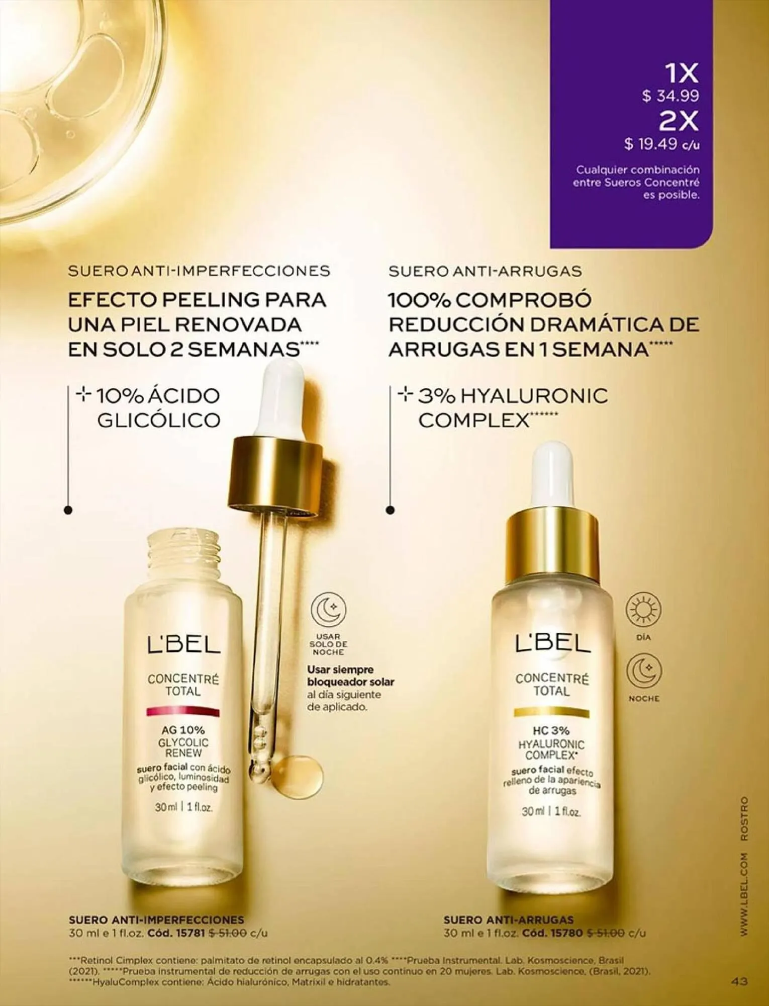 Catalogo de Catálogo L'bel 13 de septiembre al 3 de octubre 2023 - Pag 43