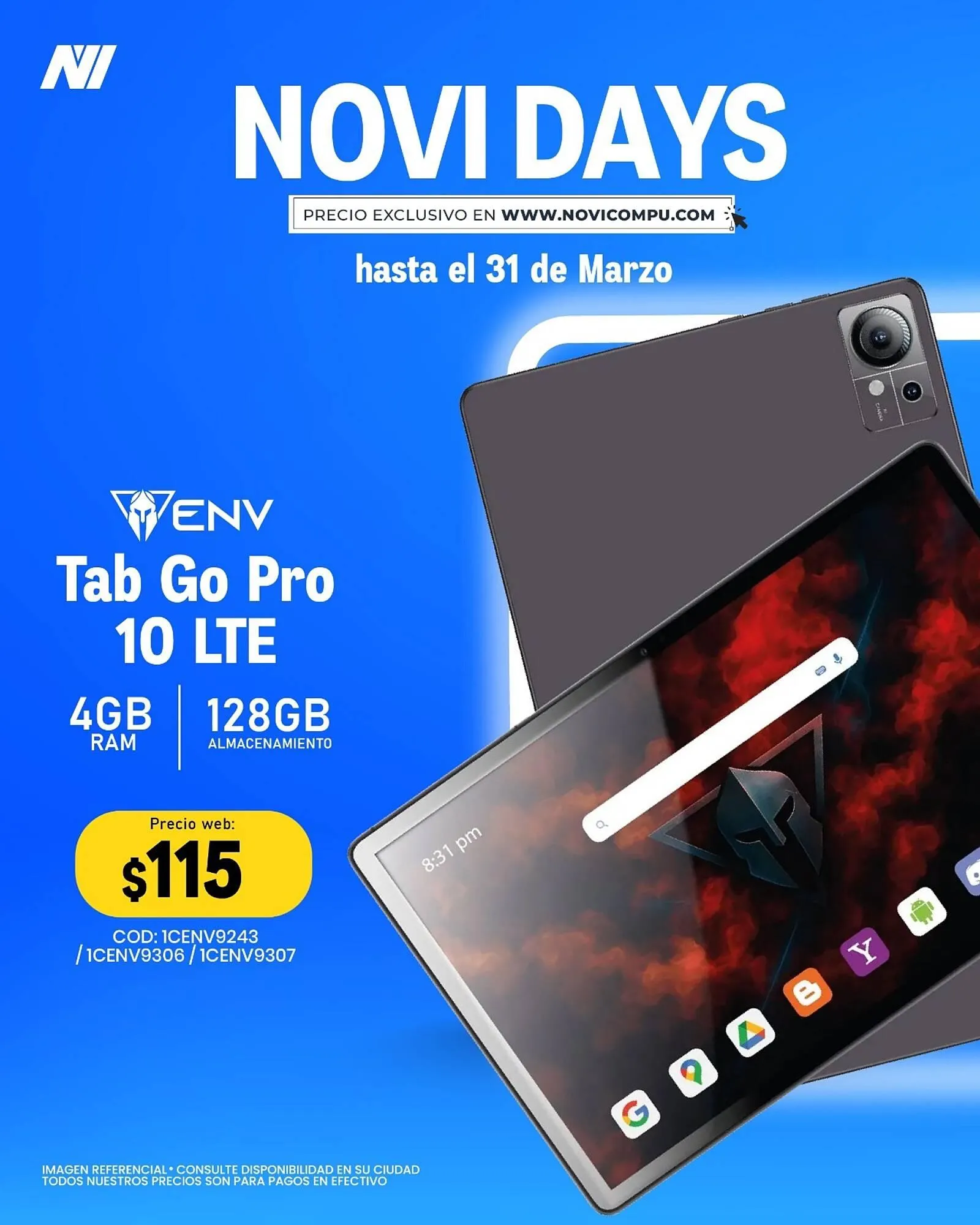 Catalogo de Catálogo Novicompu 19 de marzo al 1 de abril 2026 - Pag 1