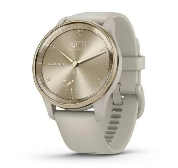 Garmin - SmartWatch Vivomove Trend |French Gray Silicone