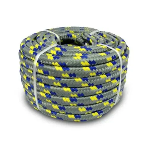 CUERDA PP TRENZADA 1/2 X 15M GRIS ROLLO