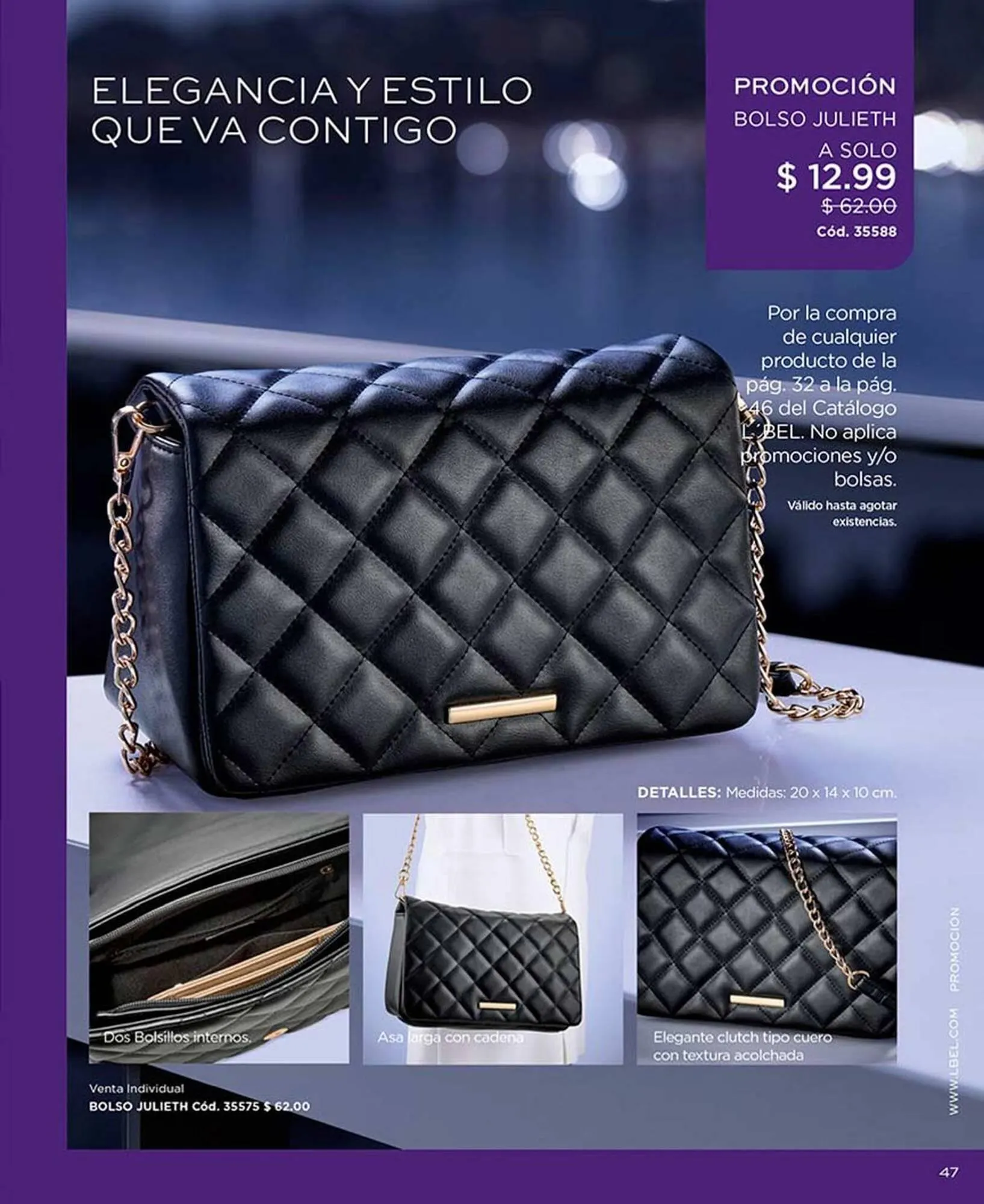 Catalogo de Catálogo L'bel 14 de abril al 10 de mayo 2026 - Pag 47