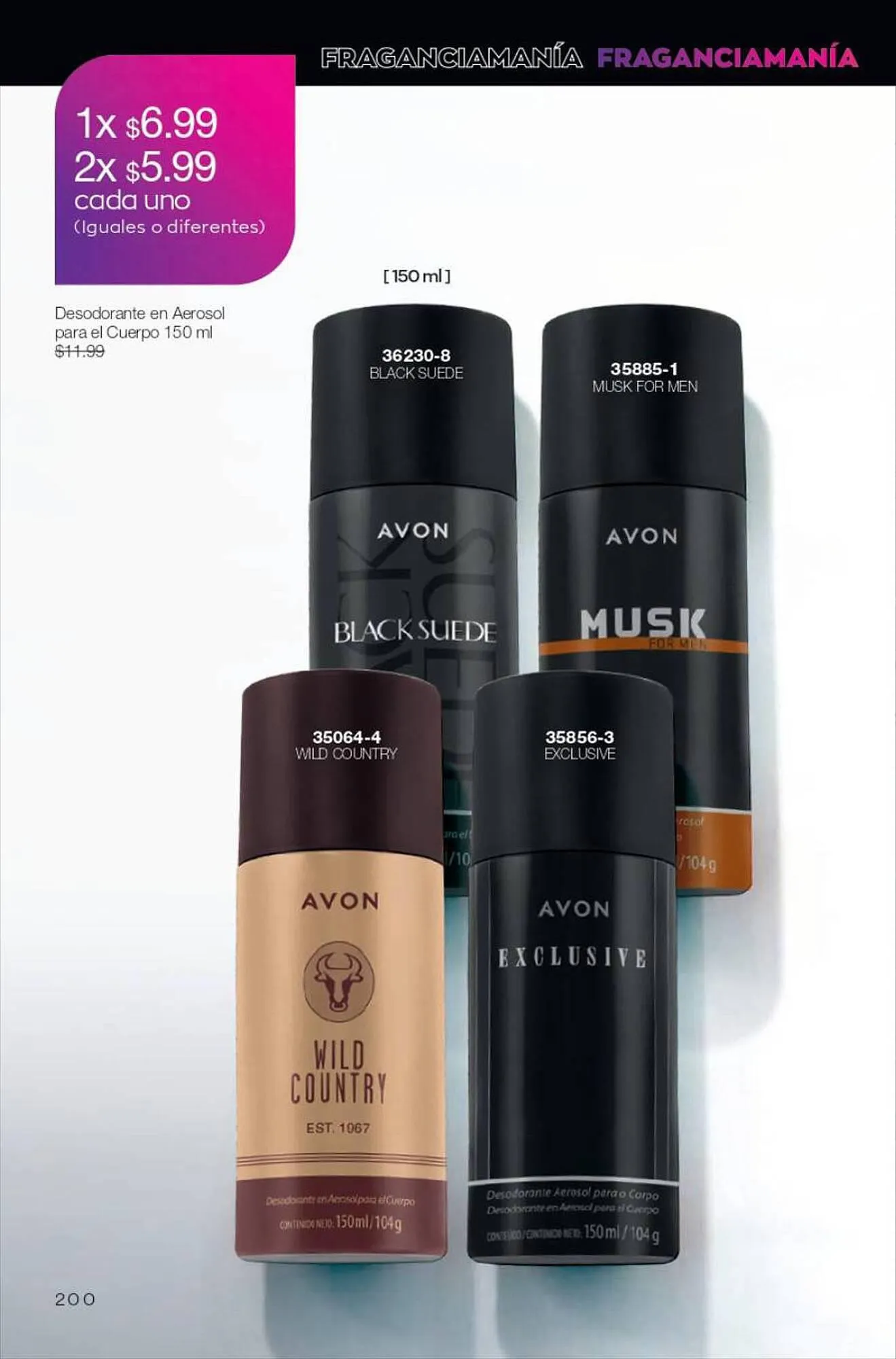 Catalogo de Catálogo AVON 31 de agosto al 30 de septiembre 2023 - Pag 200