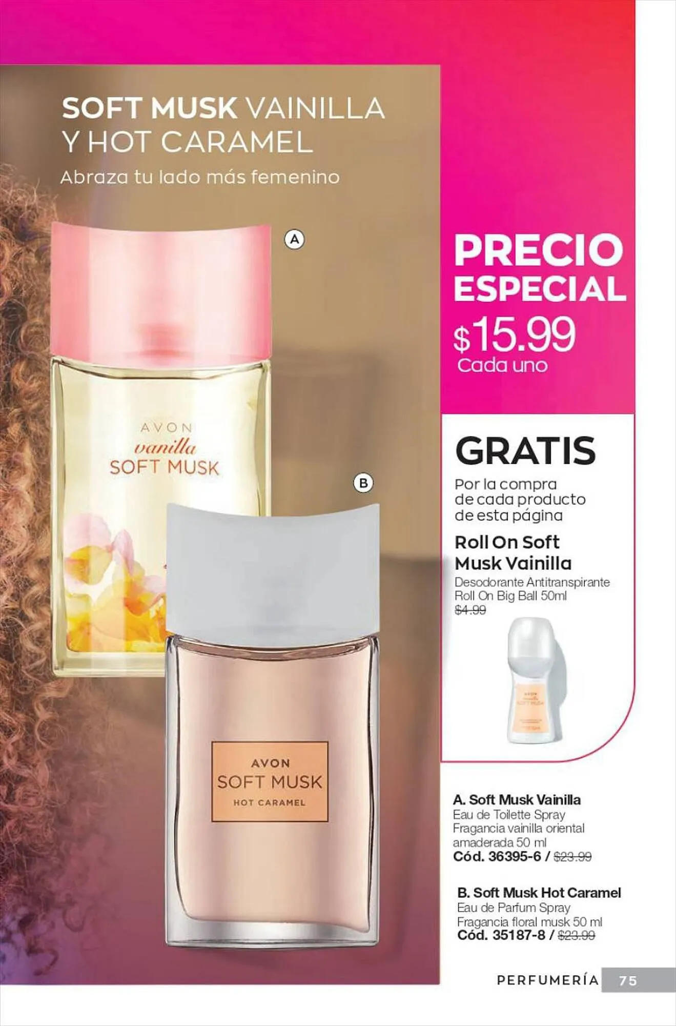Catalogo de Catálogo AVON 31 de agosto al 30 de septiembre 2023 - Pag 75