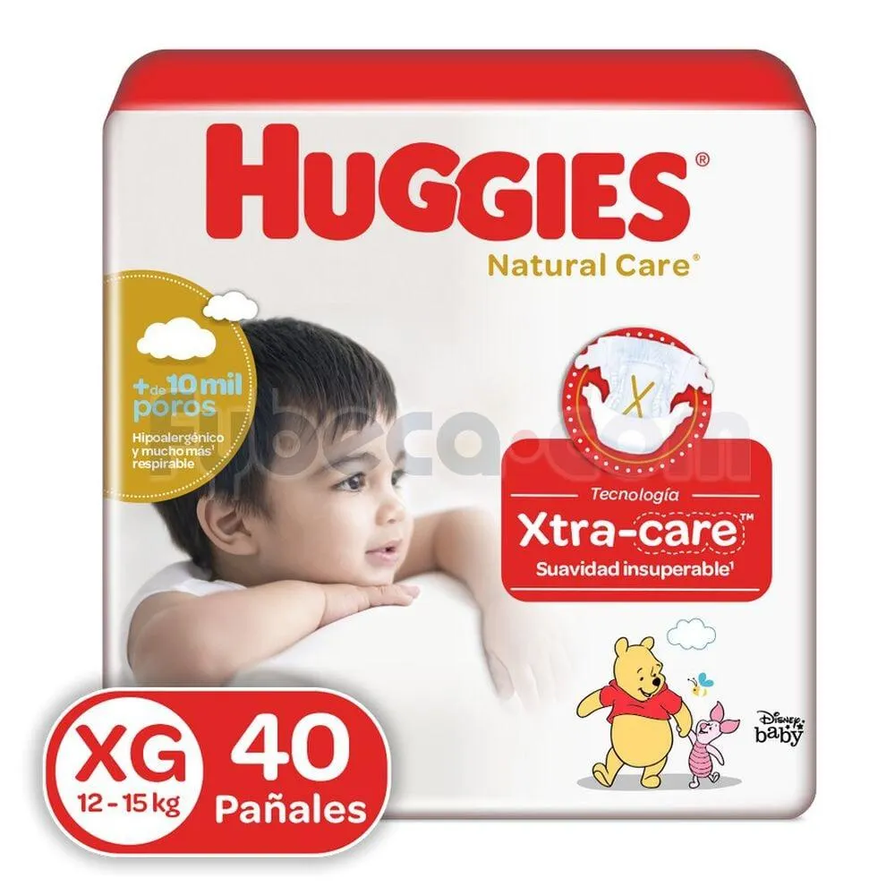 Huggies Natural Care Xg X40