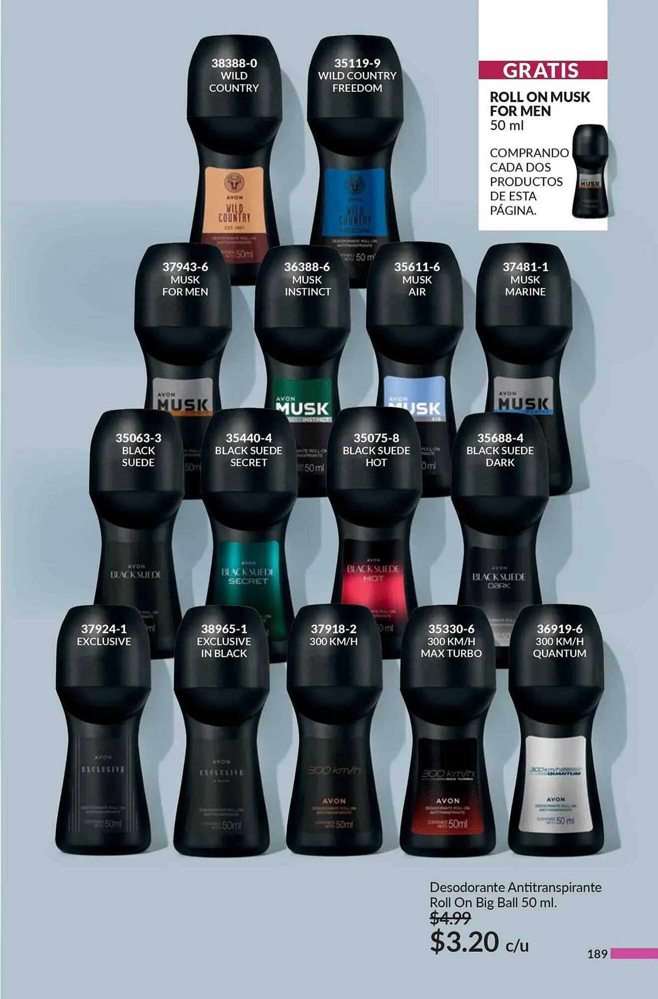 Catalogo de Catálogo AVON 22 de noviembre al 23 de diciembre 2023 - Pag 189