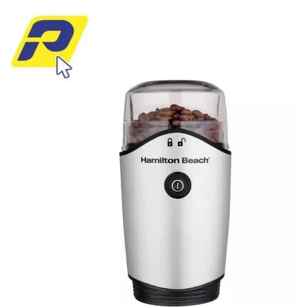 MOLINO DE CAFE Y ESPECIAS 12 TAZAS HAMILTON BEACH PLATA – 80350R