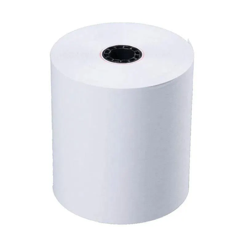 Papel Térmico Para Registradora Recibo Rollo 79mmx80mtx12mm 4703