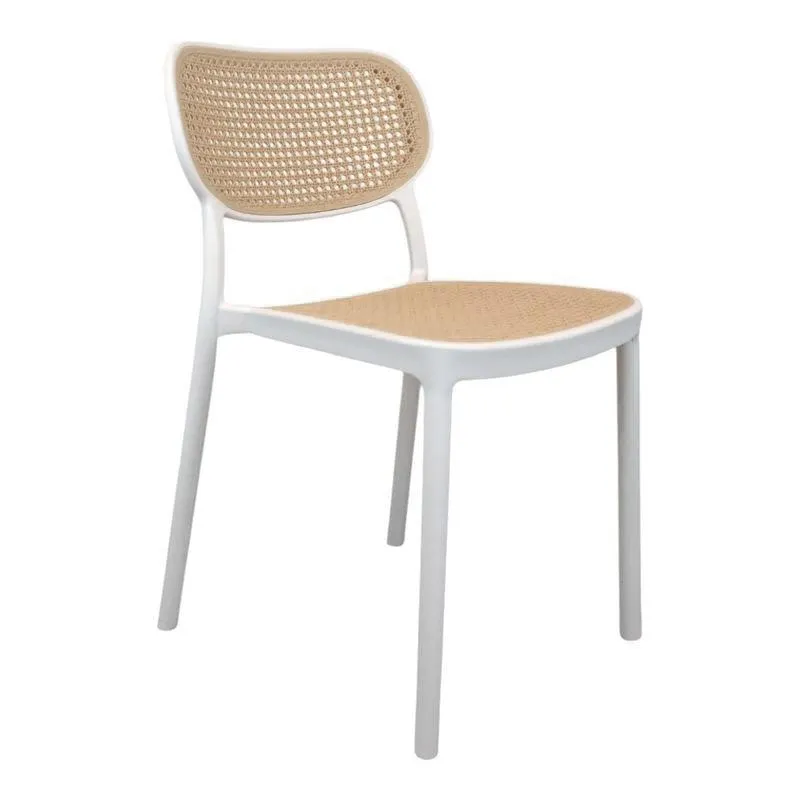 Silla Gadere Oval Blanca