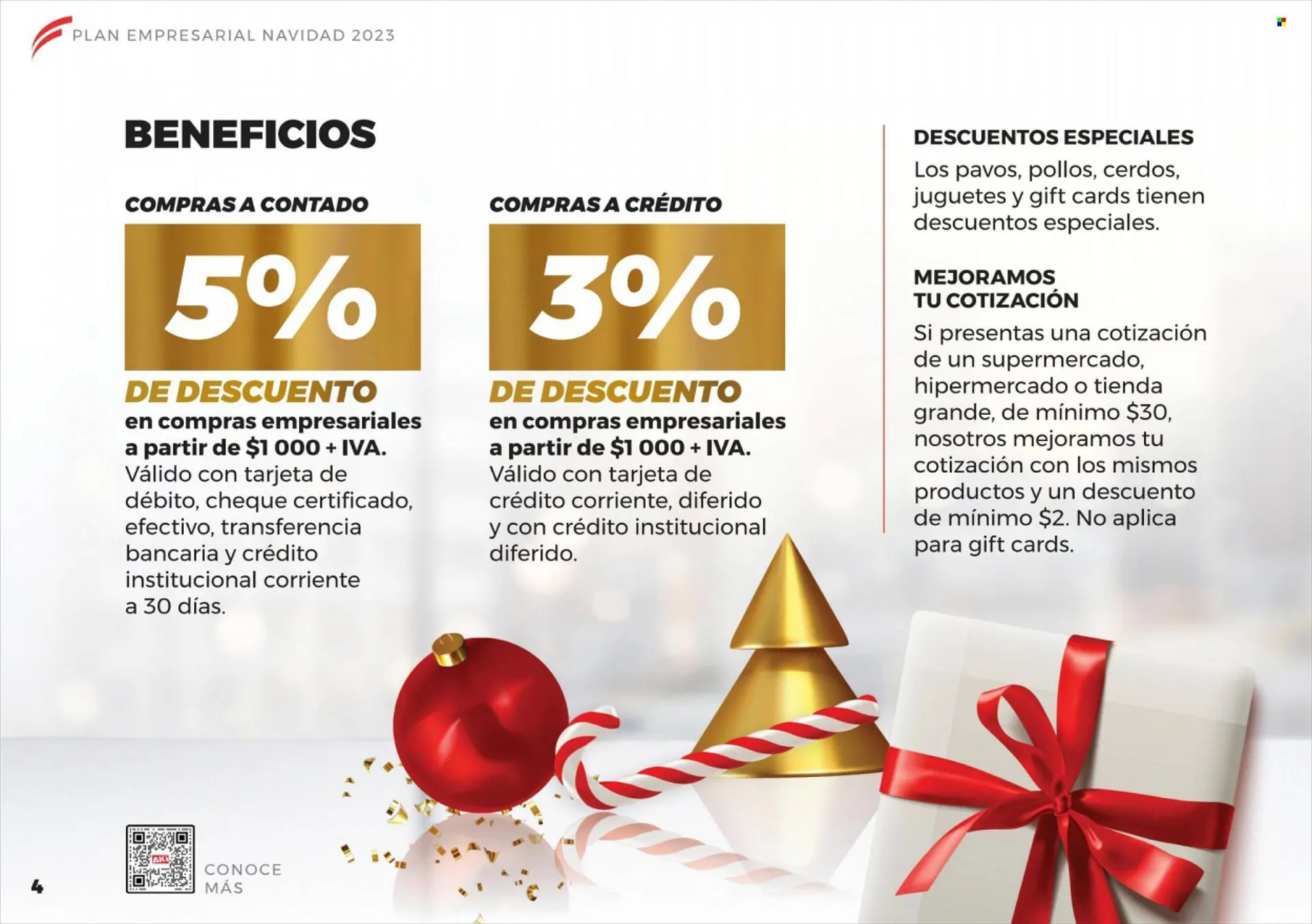 Catalogo de Catálogo Akí 1 de octubre al 31 de diciembre 2023 - Pag 4