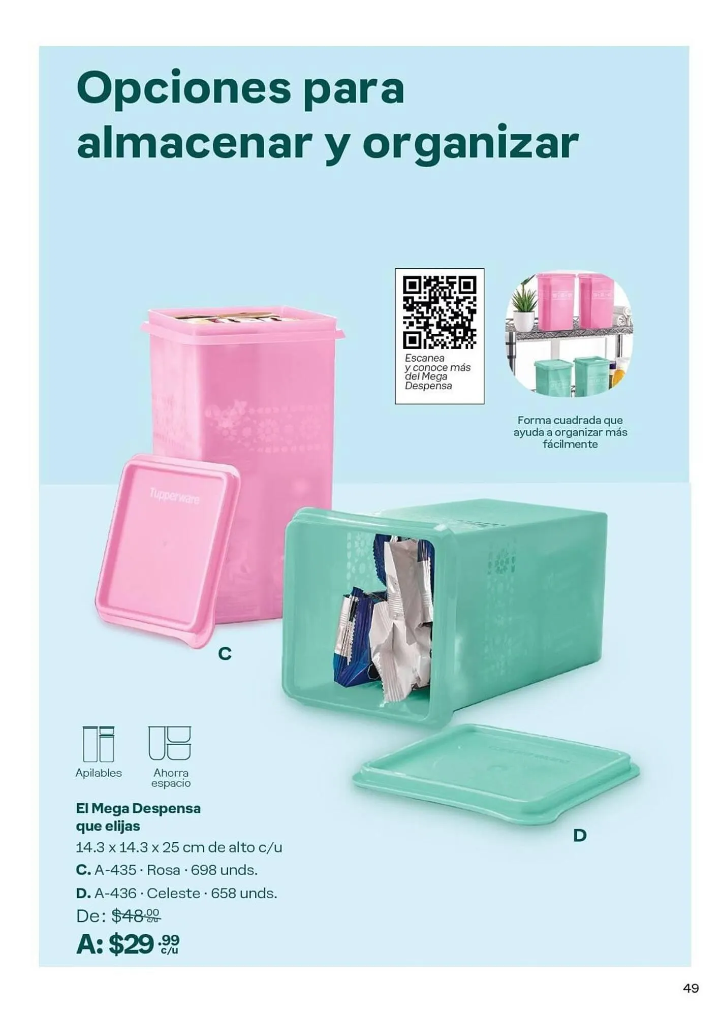 Catalogo de Catálogo Tupperware 24 de febrero al 22 de marzo 2024 - Pag 43