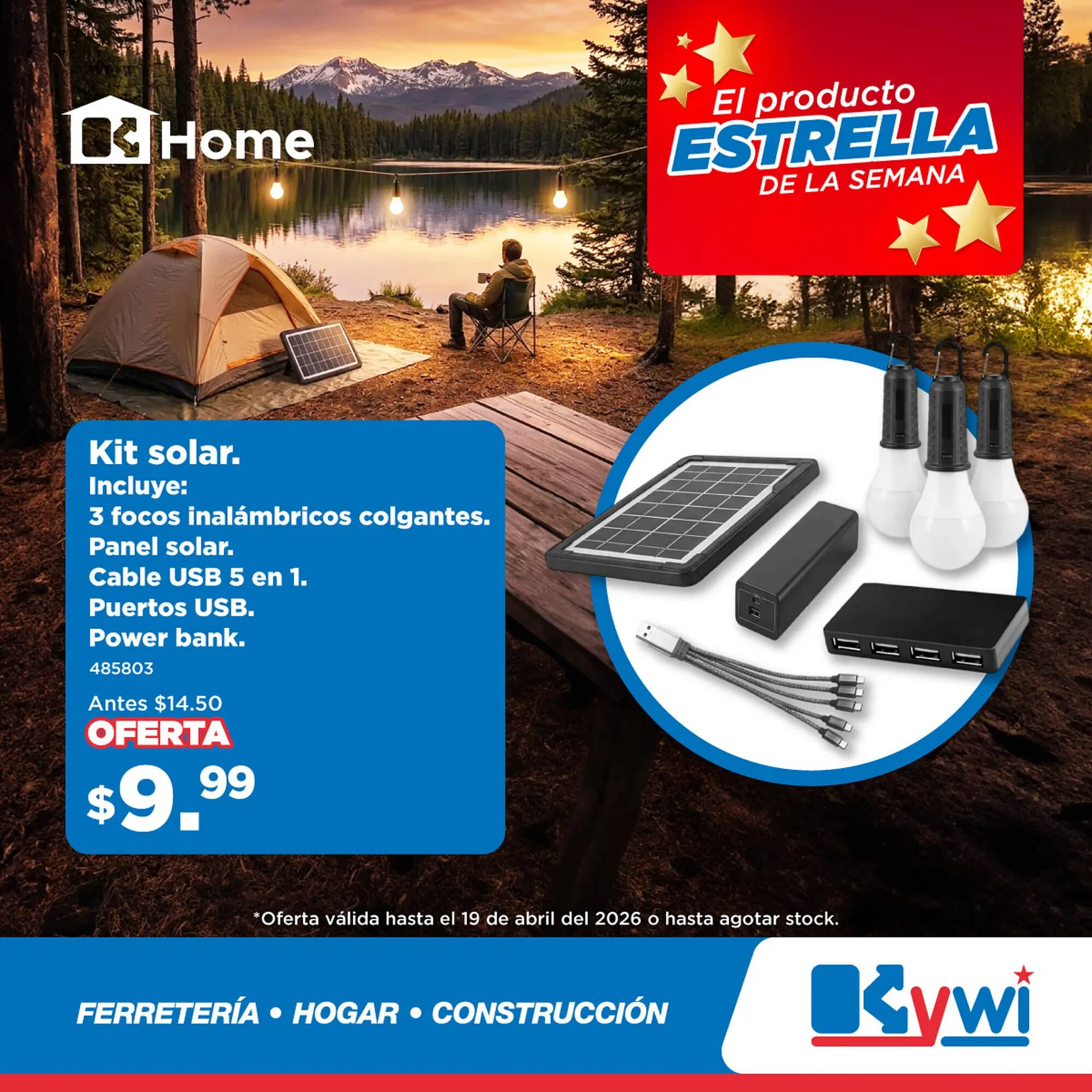 Catalogo de Catálogo Kywi 13 de abril al 19 de abril 2026 - Pag 1