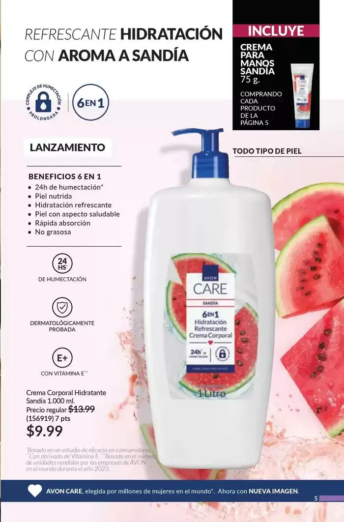 Catalogo de Refrescante Hidración y Beneficios C/15 25 de septiembre al 17 de octubre 2024 - Pag 5