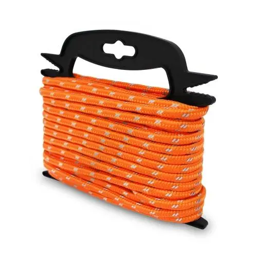 CUERDA REFLECTIVA NARANJA 15.2MX6.3MM