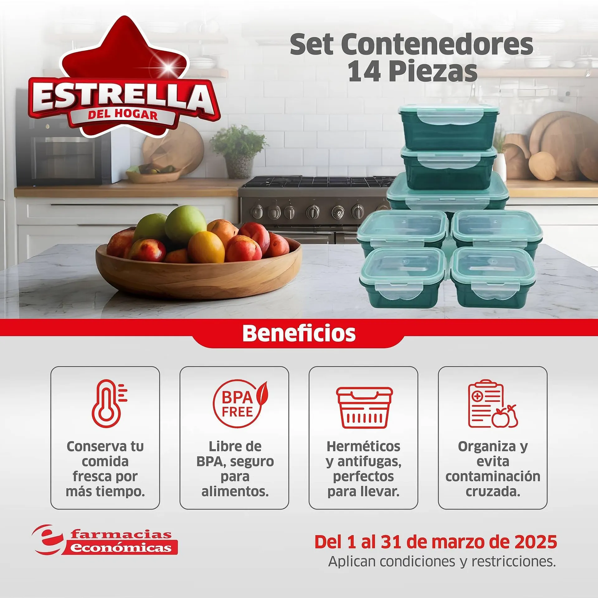 Catalogo de Catálogo Farmacias Económicas 6 de marzo al 31 de marzo 2025 - Pag 4