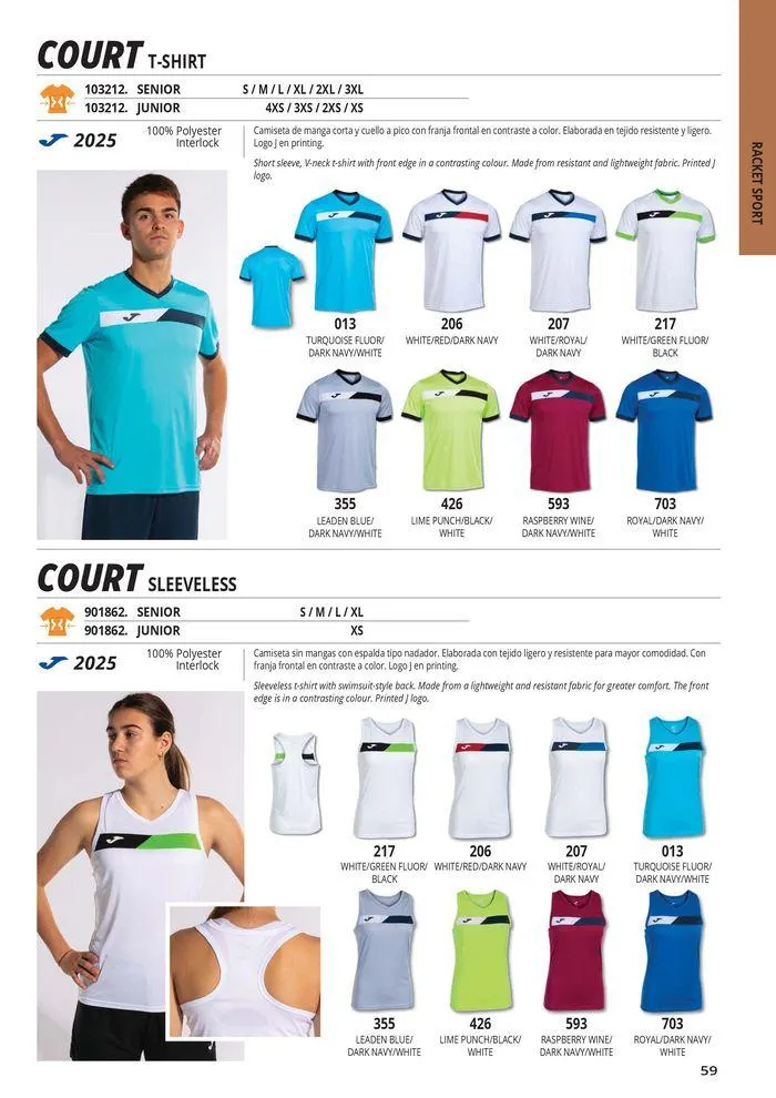 Catalogo de Teamwear Collection 2024 8 de mayo al 31 de diciembre 2024 - Pag 59