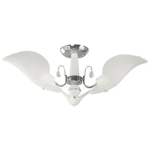 LAMPARA D/TECHO HO20 3L CROMO 60WE27 255663