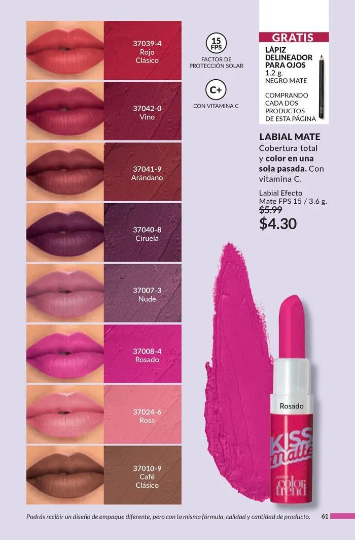 Catalogo de Oleos de tratamiento 18 de julio al 9 de agosto 2024 - Pag 61