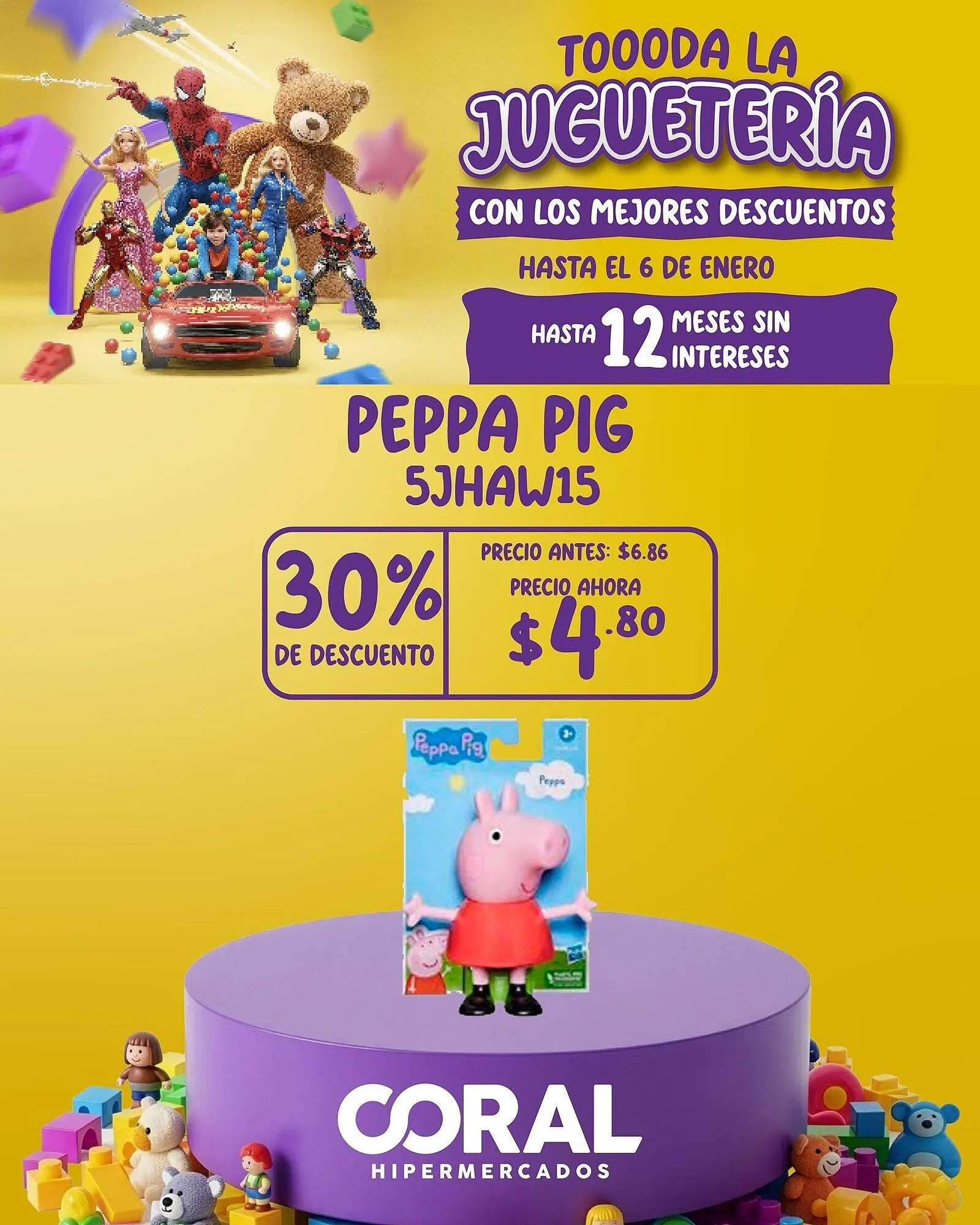 Catalogo de Catálogo Coral Hipermercados 31 de diciembre al 6 de enero 2026 - Pag 1