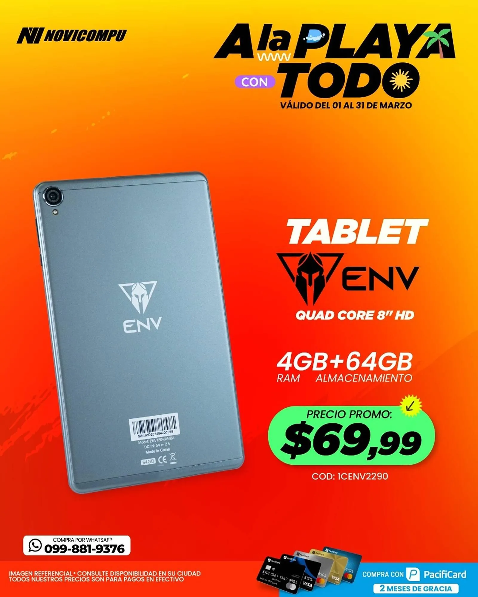 Catalogo de Catálogo Novicompu 3 de marzo al 31 de marzo 2025 - Pag 1