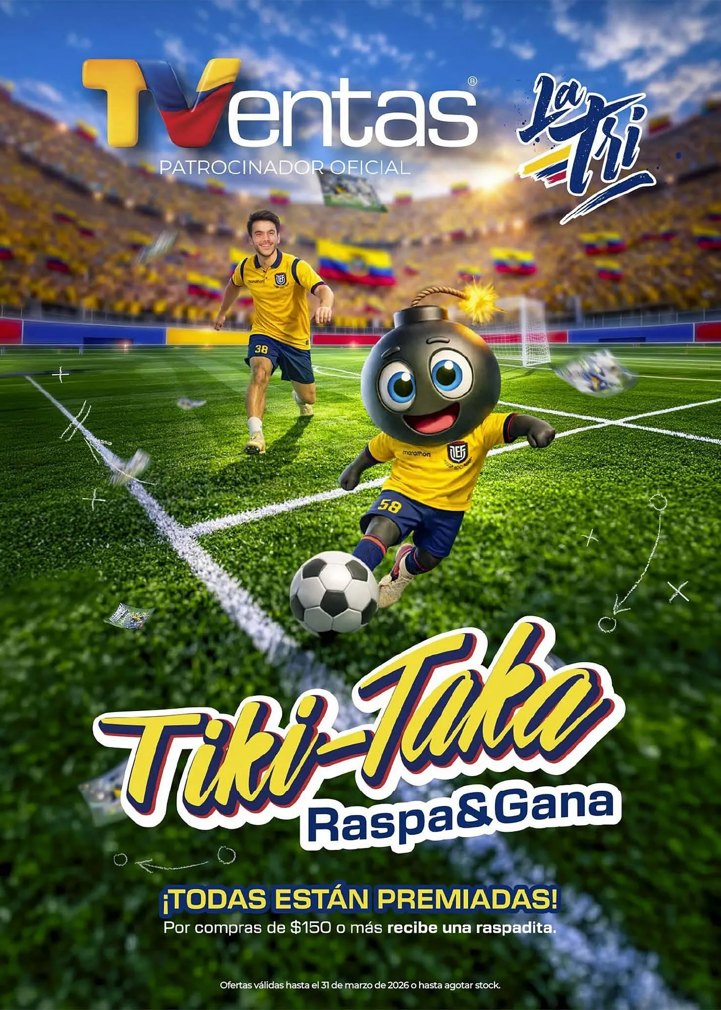 Catalogo de Catálogo TVentas 7 de marzo al 31 de marzo 2026 - Pag 1