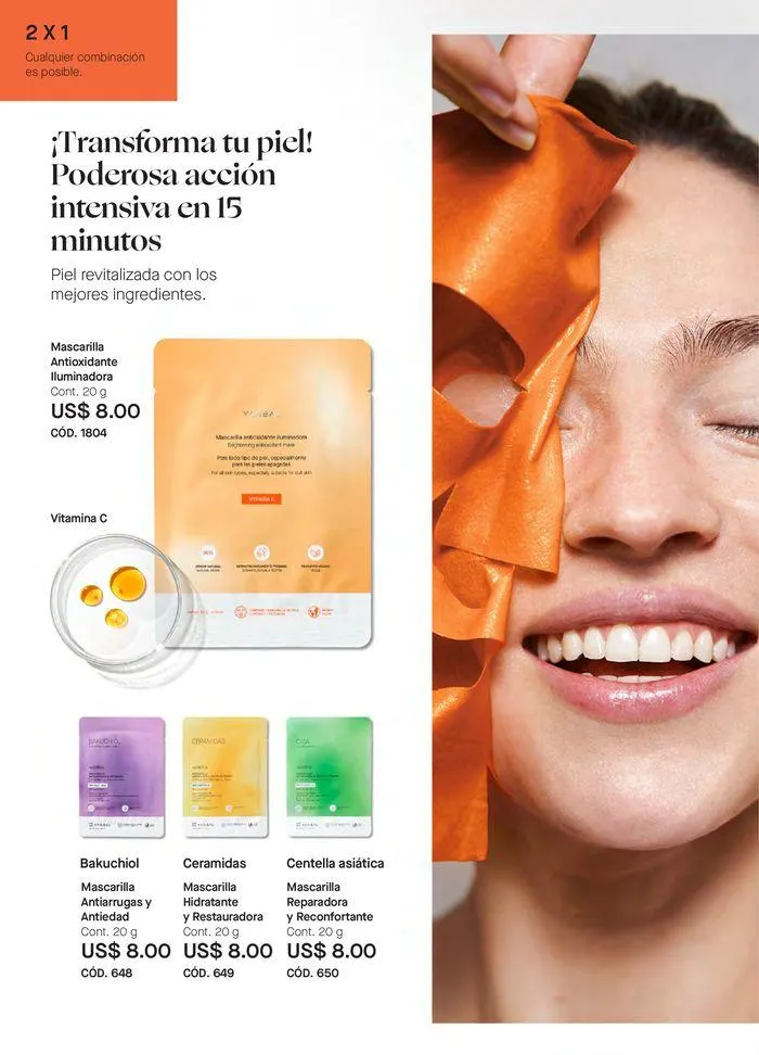 Catalogo de Tratamiento facial Yanbal 16 de julio al 9 de agosto 2024 - Pag 20