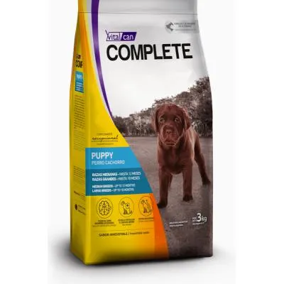 VITALCAN COMPLETE PERRO CACHORRO RAZA MEDIANA Y GRANDE