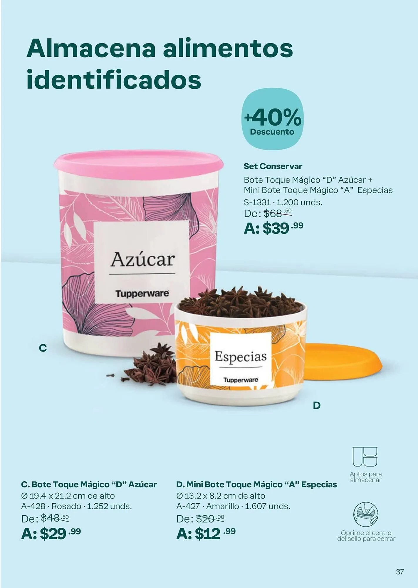 Catalogo de Catálogo Tupperware 30 de enero al 23 de febrero 2024 - Pag 37