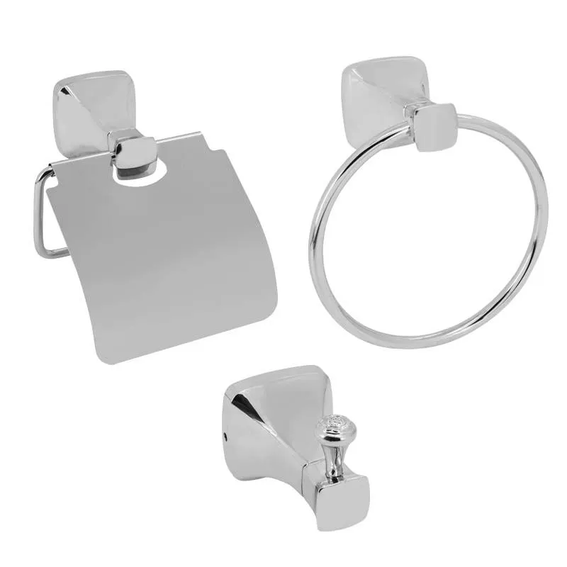 Accesorios de Baño Bold Cromo 3 Piezas