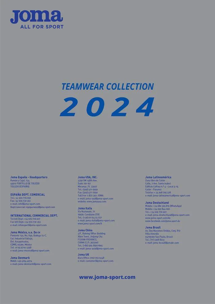 Catalogo de Teamwear Collection 2024 8 de mayo al 31 de diciembre 2024 - Pag 204