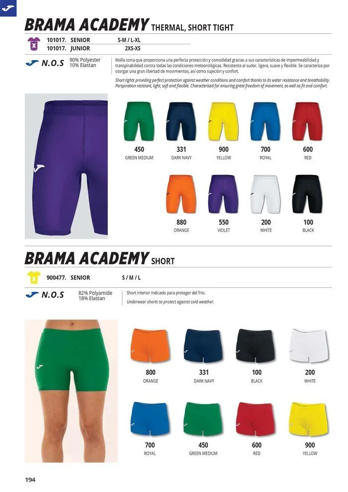 Catalogo de Teamwear Collection 2024 8 de mayo al 31 de diciembre 2024 - Pag 194