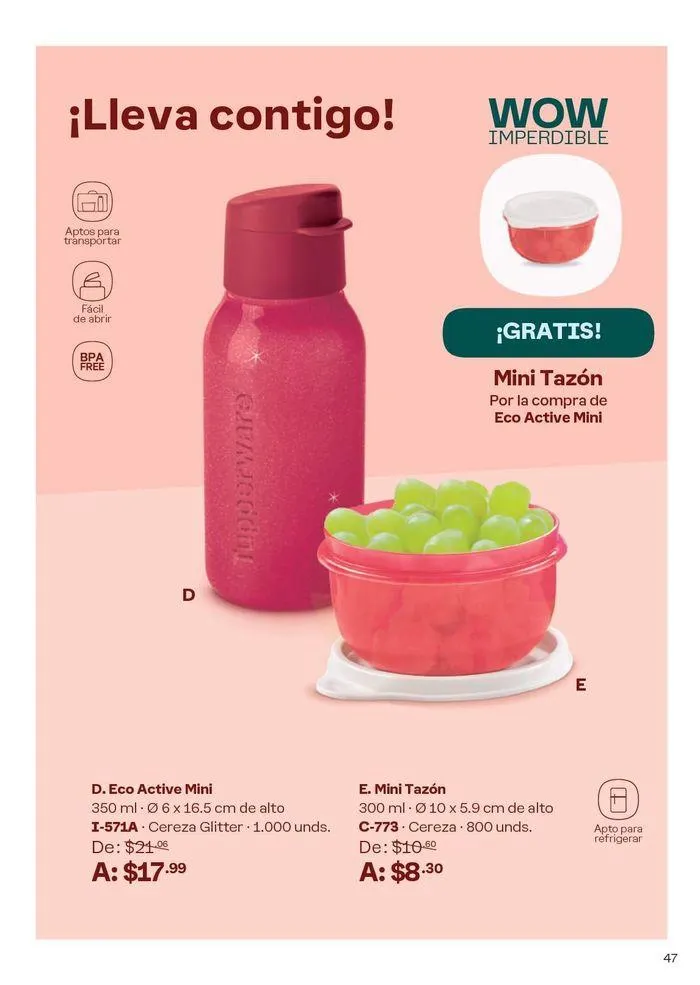 Catalogo de Ofertas Tupperware! 15 de junio al 12 de julio 2024 - Pag 41