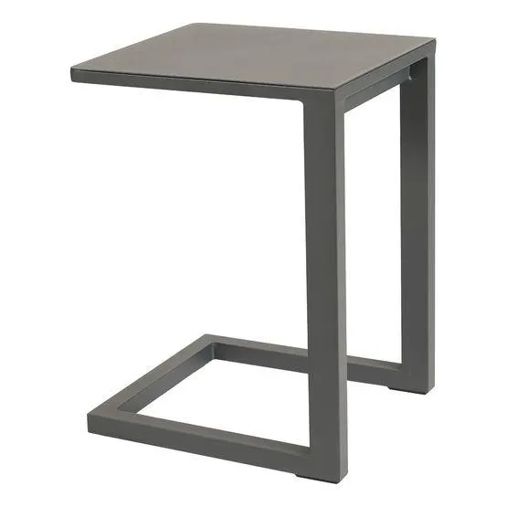 Mesa Lateral Biscayne | Gris Oscuro