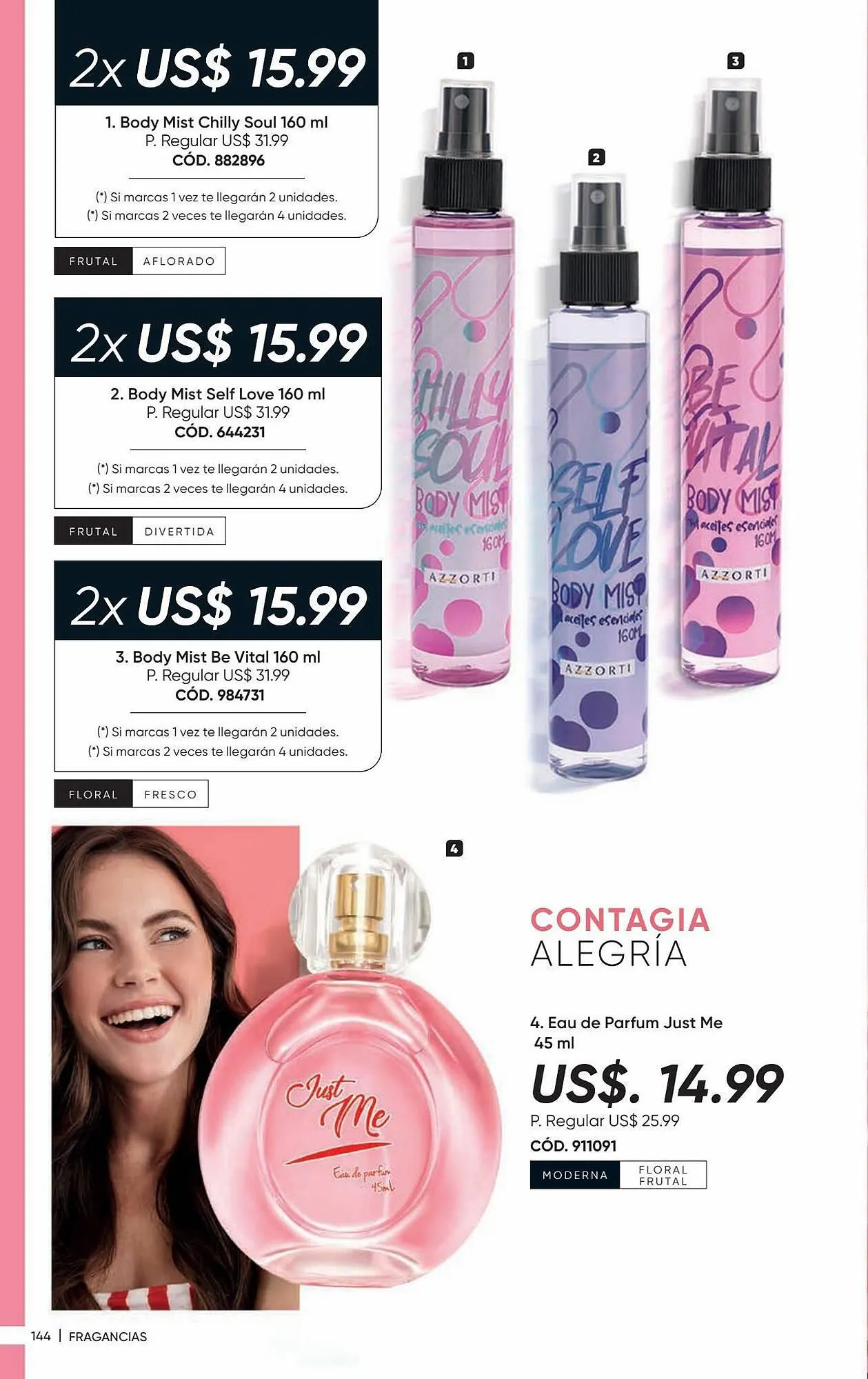 Catalogo de Catálogo Azzorti 12 de septiembre al 30 de septiembre 2023 - Pag 148