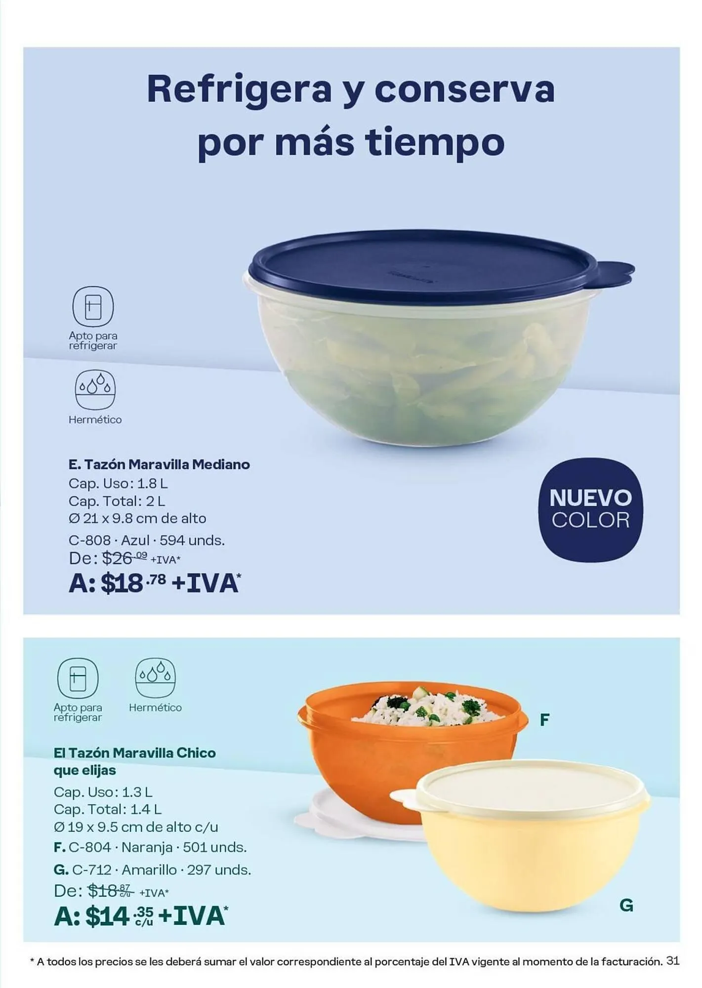 Catalogo de Catálogo Tupperware 27 de marzo al 19 de abril 2024 - Pag 24