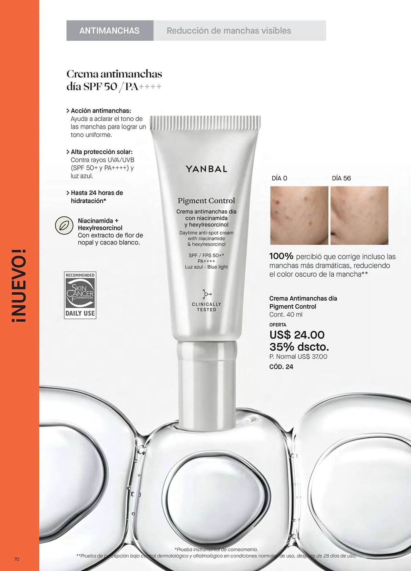 Catalogo de Catálogo Yanbal 3 de marzo al 31 de marzo 2025 - Pag 72