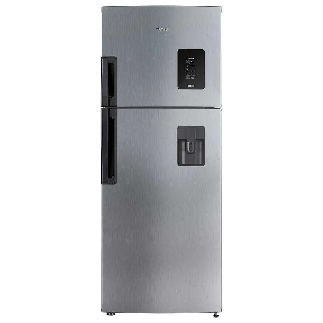 Refrigeradora Whirlpool Gris con Dispensador 440L - 16 Pies - WRW45AKTWW