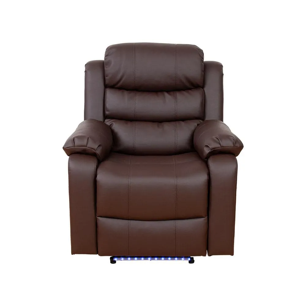 Reclinable 1P Dickson | Café Oscuro