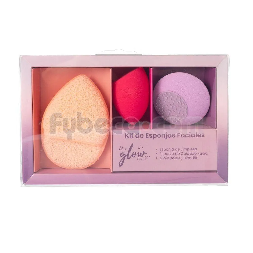 Set Esponja Para Maquillaje 3 Unidades