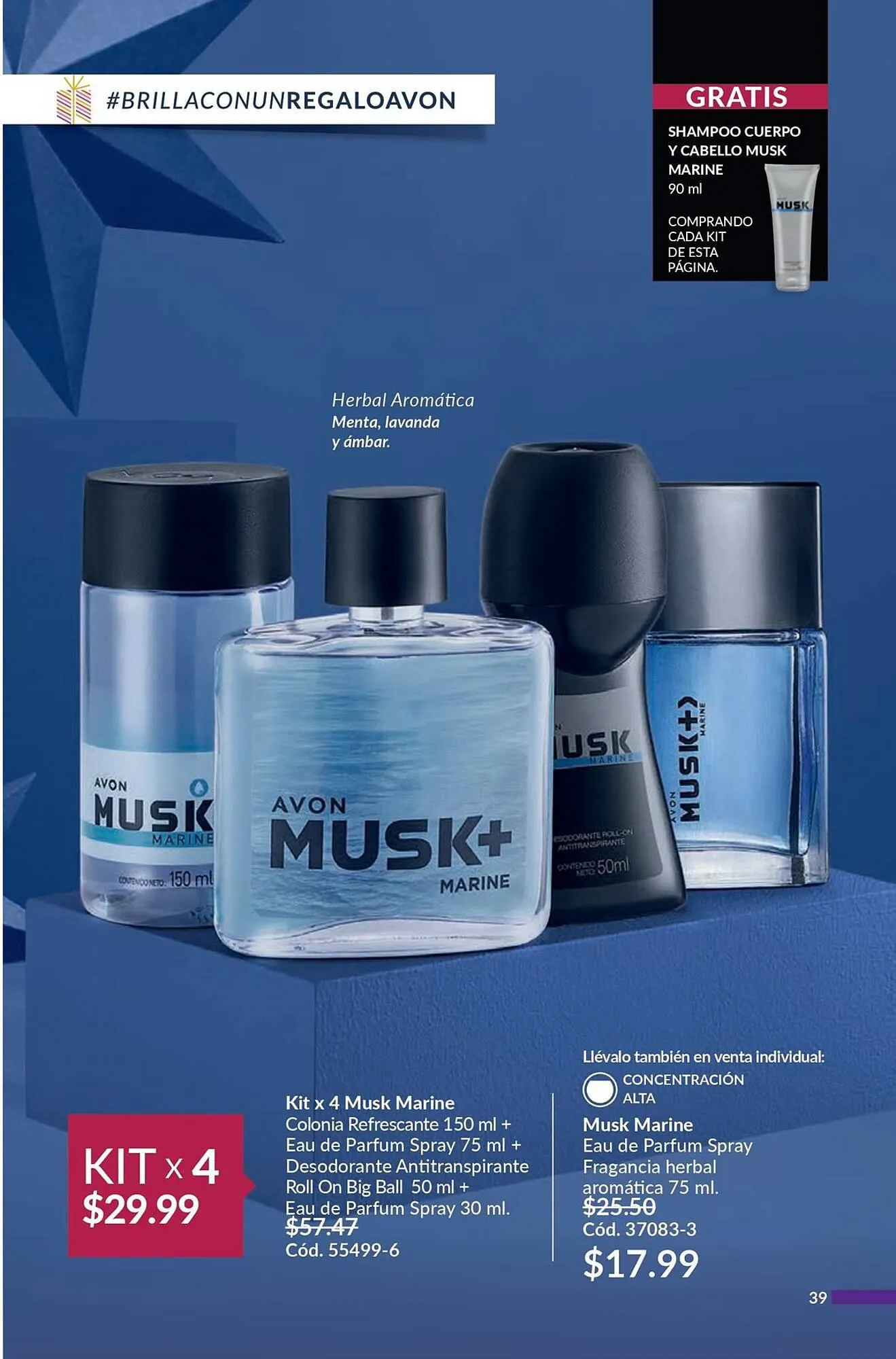 Catalogo de Catálogo AVON 22 de noviembre al 23 de diciembre 2023 - Pag 39