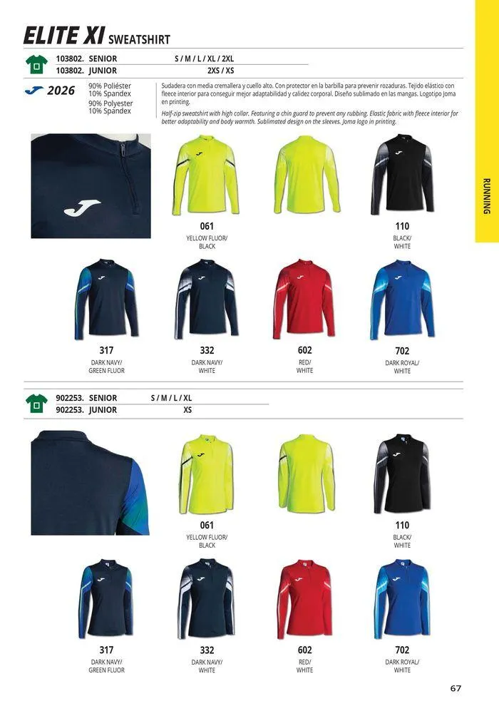 Catalogo de Teamwear Collection 2024  8 de mayo al 31 de diciembre 2024 - Pag 67