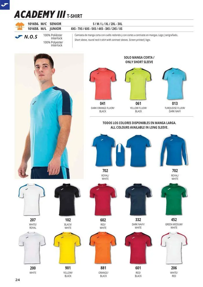 Catalogo de Teamwear Collection 2024  8 de mayo al 31 de diciembre 2024 - Pag 24
