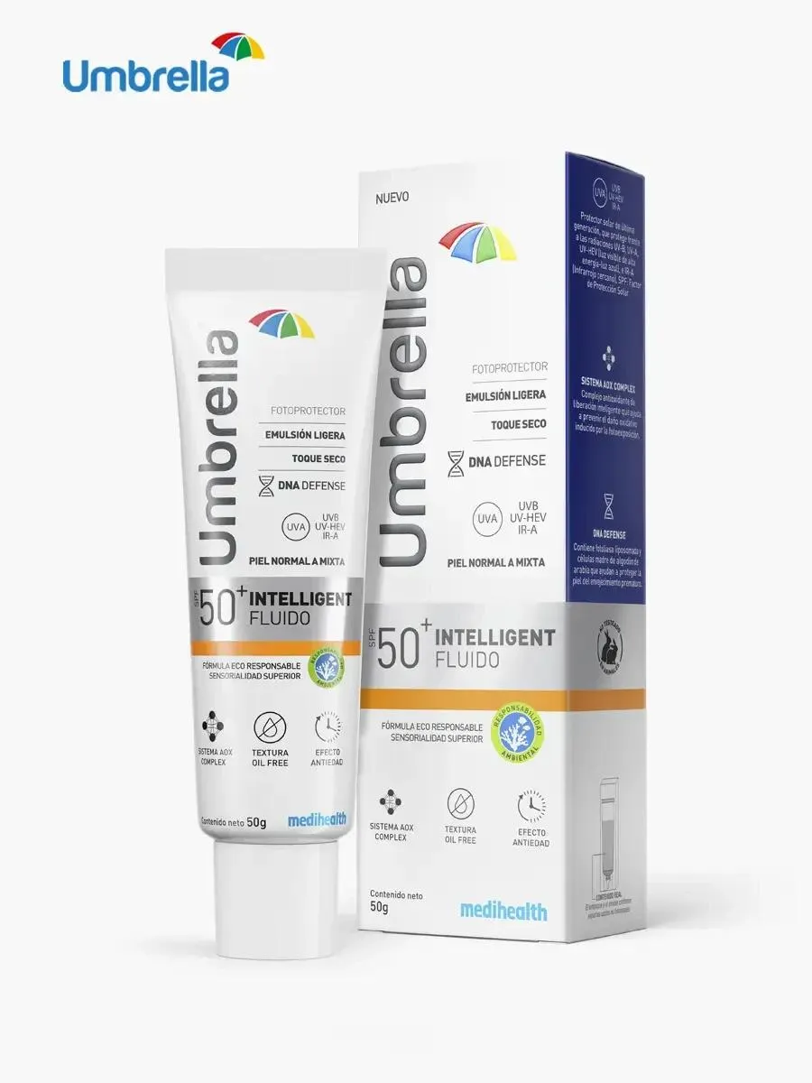 Umbrella – Protector Solar Facial Intelligent Fluido SPF 50+