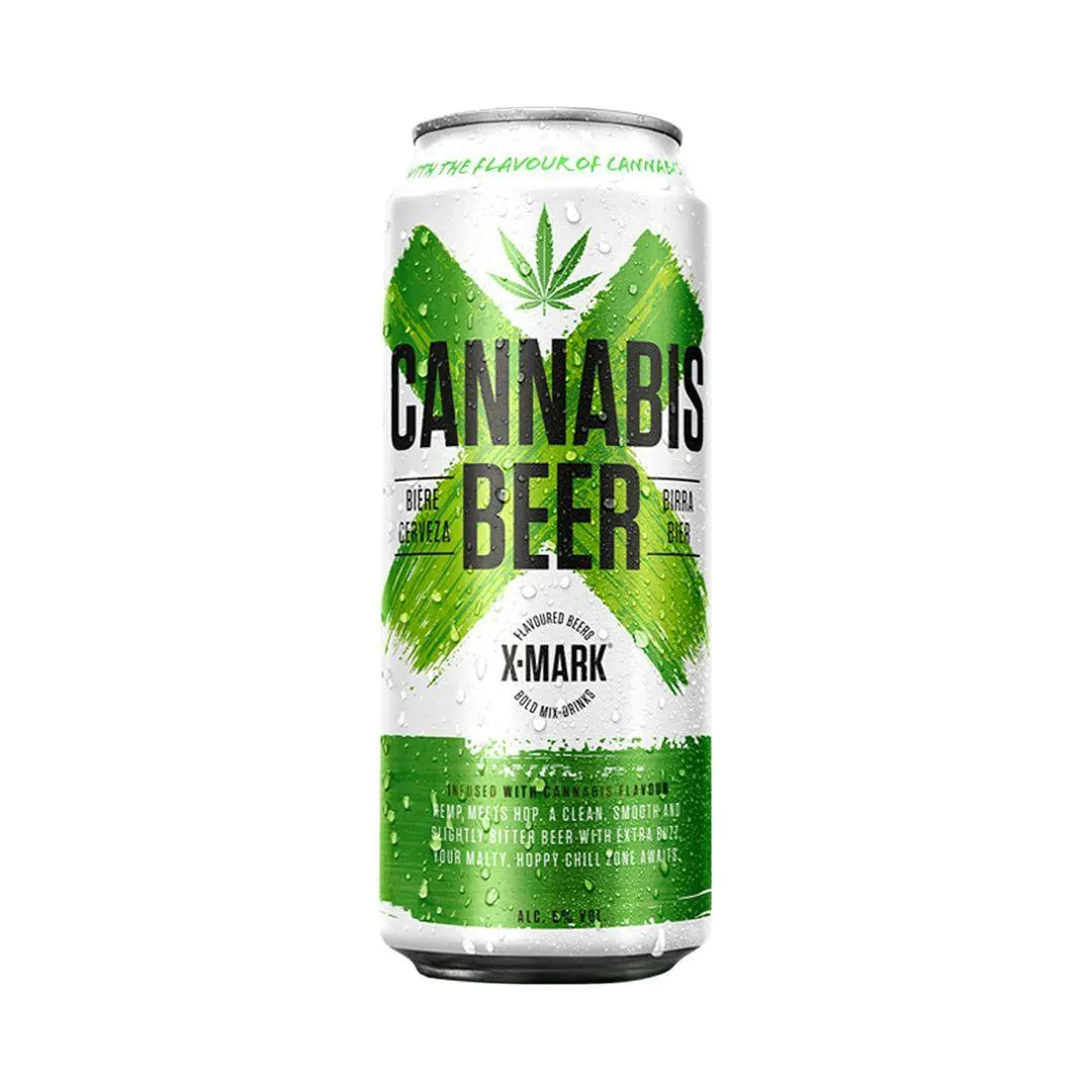 Cerveza X-Mark Cannabis Lata 500ml