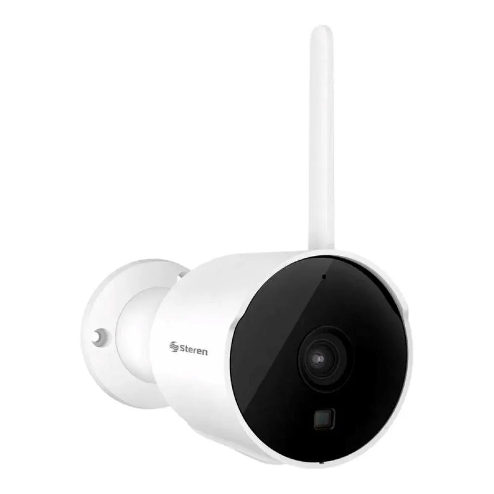 Cámara de Seguridad Steren CCTV-227 P86396 | Fija para Exterior Color Blanco
