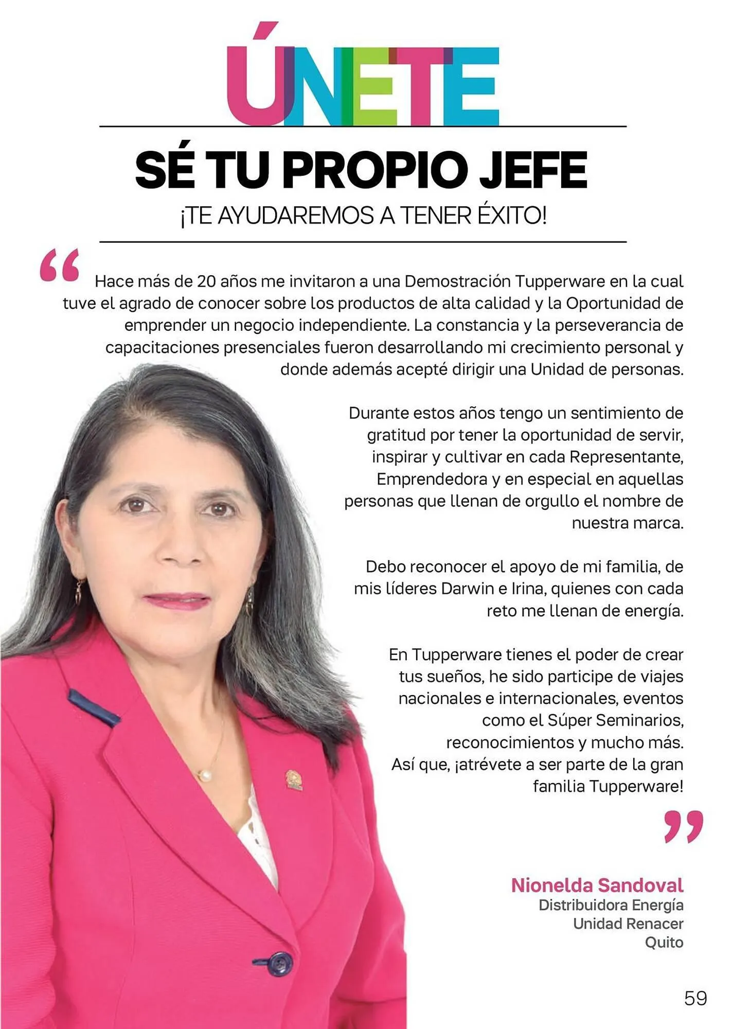 Catalogo de Catálogo Tupperware 6 de octubre al 31 de diciembre 2023 - Pag 59