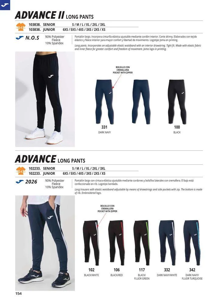 Catalogo de Teamwear Collection 2024  8 de mayo al 31 de diciembre 2024 - Pag 154