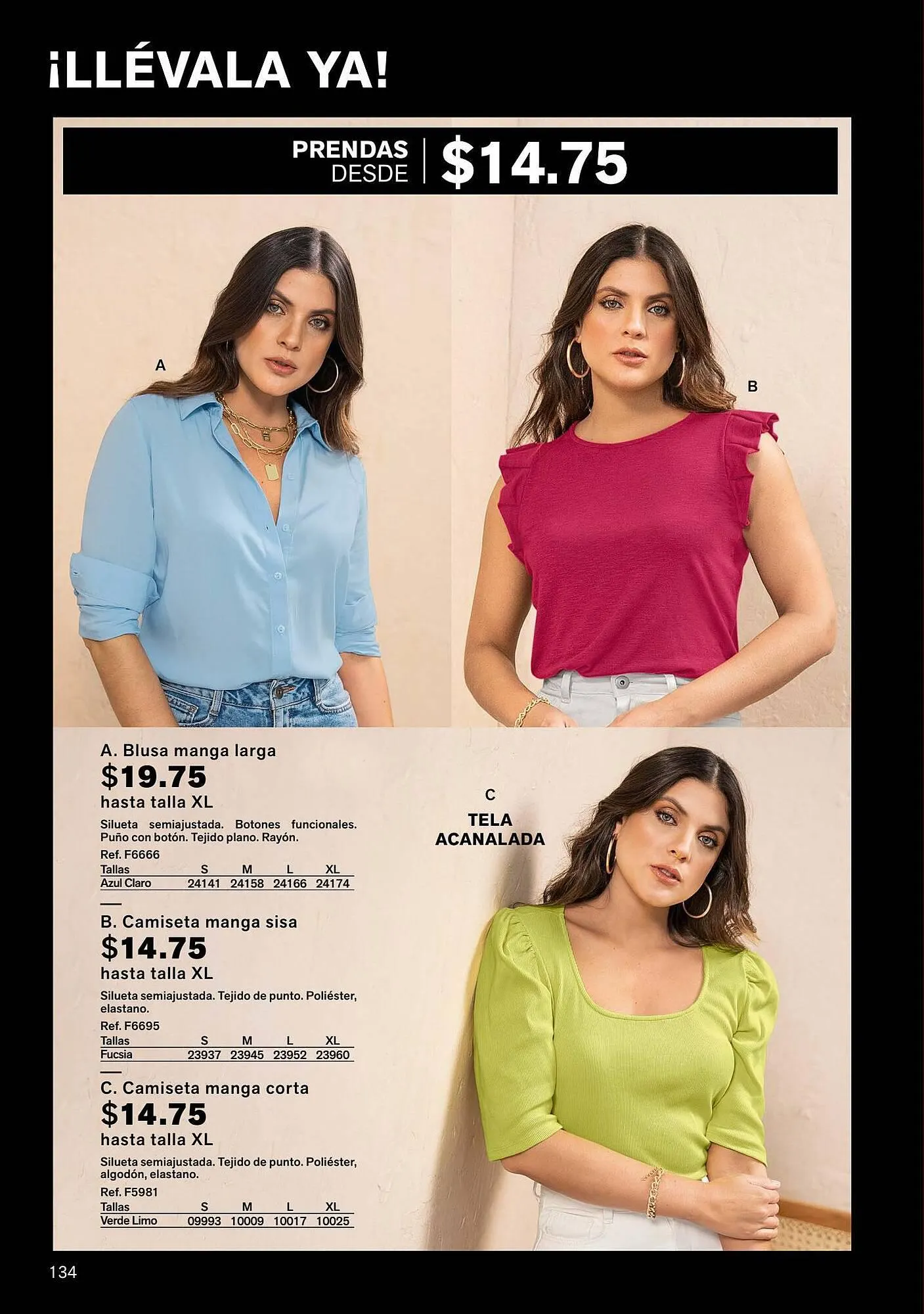 Catalogo de Catálogo Leonisa 24 de agosto al 30 de agosto 2023 - Pag 134