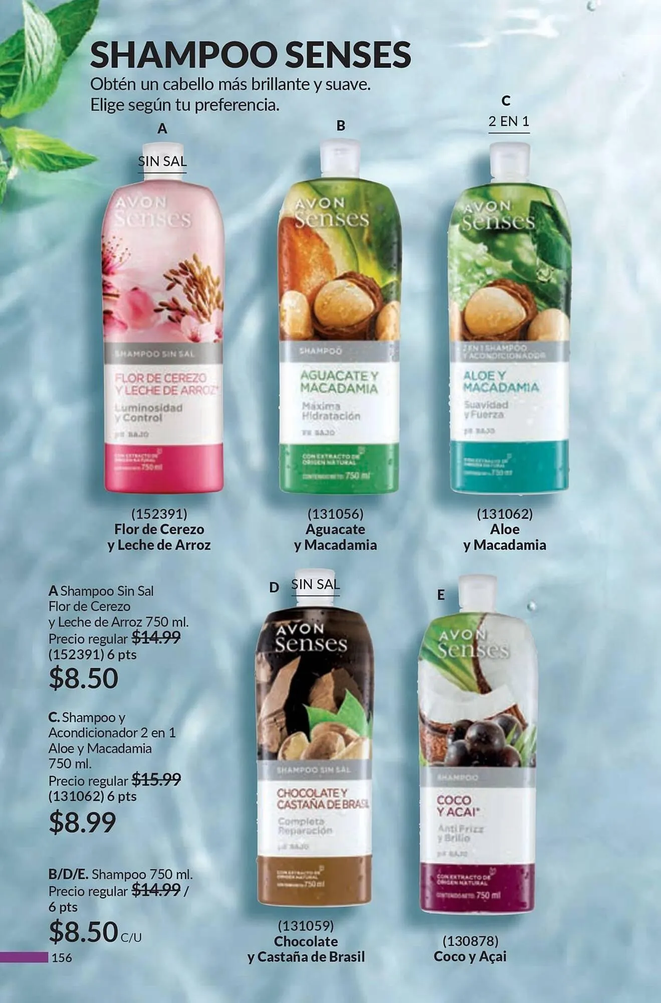 Catalogo de Catálogo AVON 20 de diciembre al 8 de febrero 2025 - Pag 156