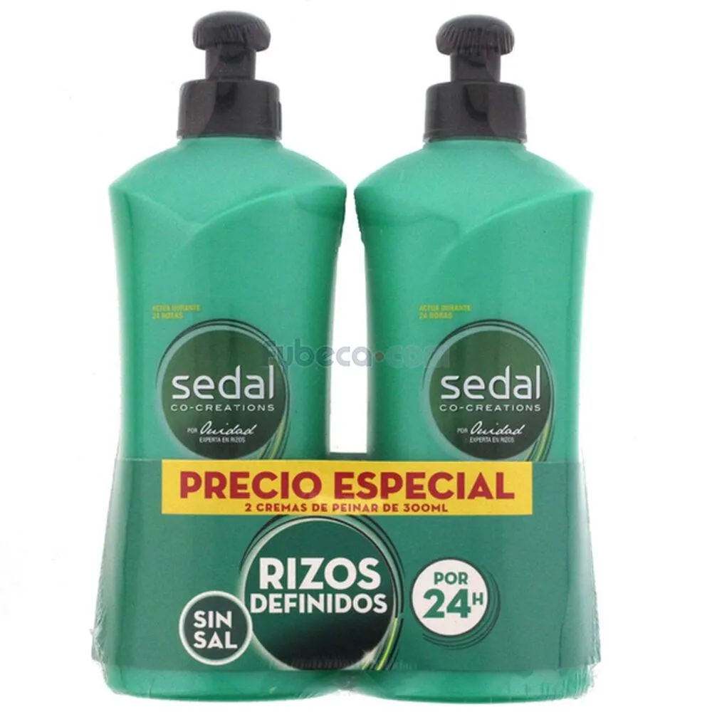 Pack De Crema De Peinar Rizos Definidos 300 Ml Botella Unidad
