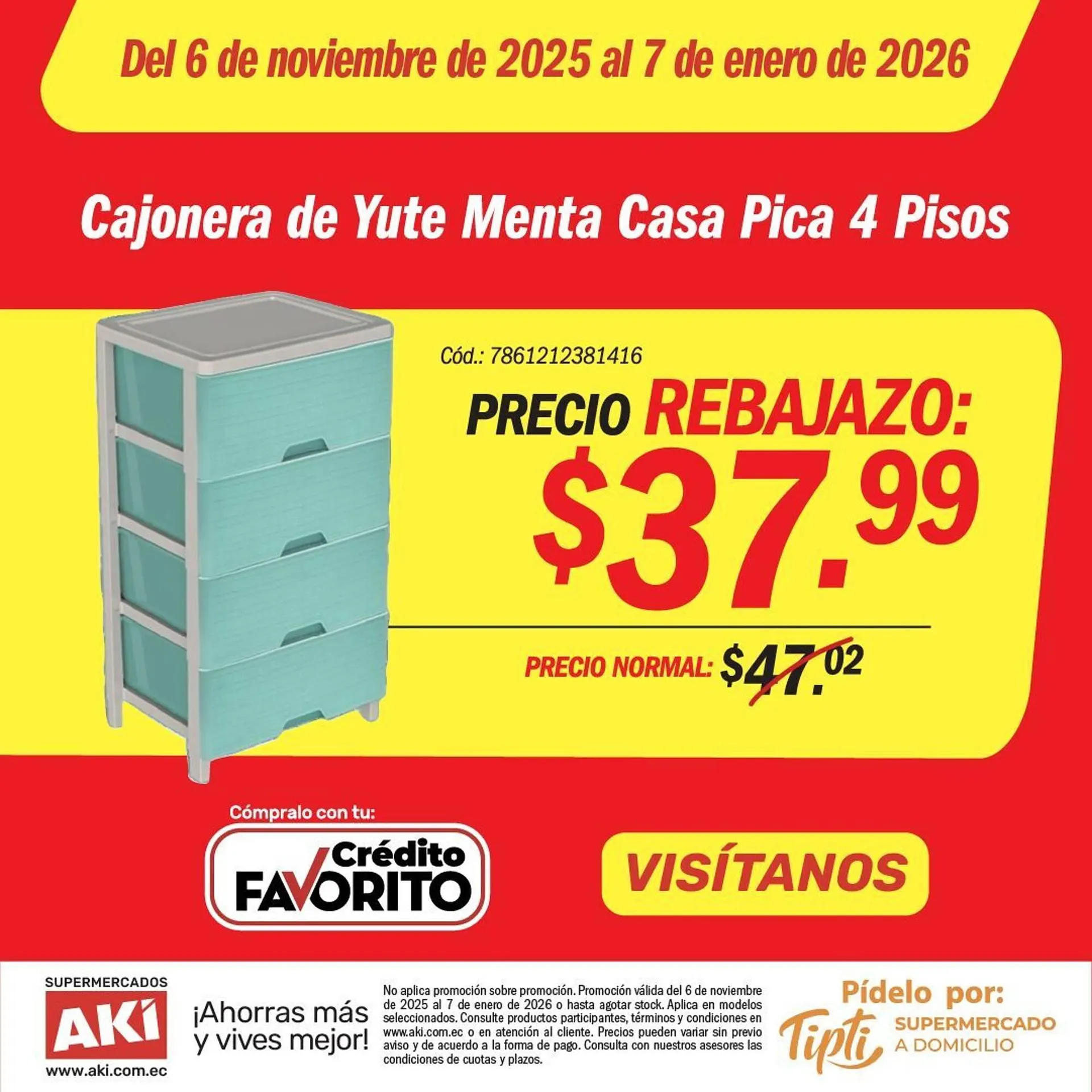 Catalogo de Catálogo Akí 7 de noviembre al 6 de enero 2026 - Pag 4